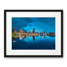 Load image into Gallery viewer, Blue Baltimore Skyline
